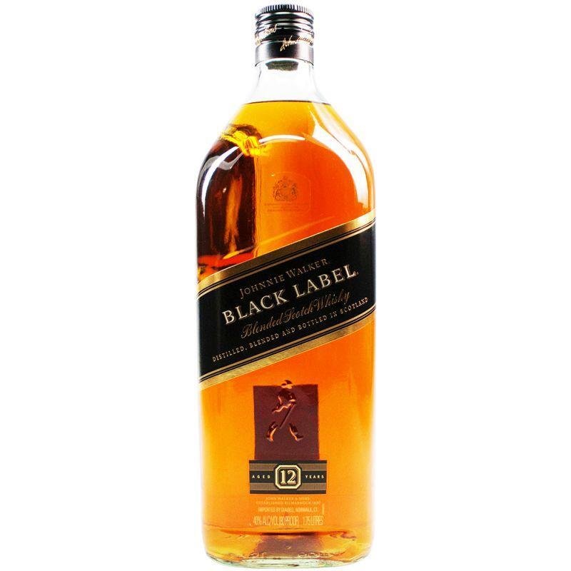 Уиски Johnnie Walker Black Lable 1.75 л. черен ети